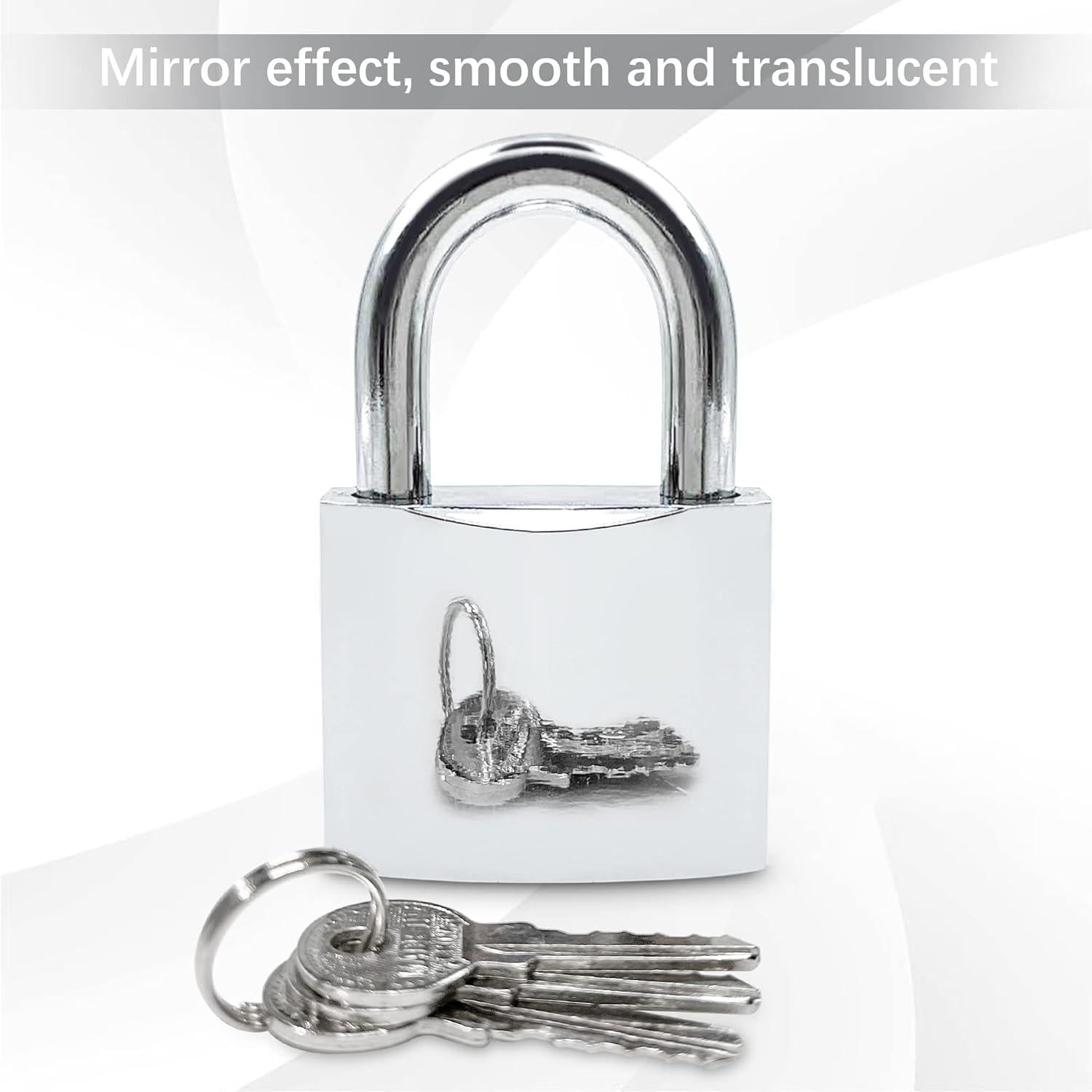 Vorhängeschloss 38mm mit Schlüssel für Spind, Werkzeugkisten, Lager - 1 Stück