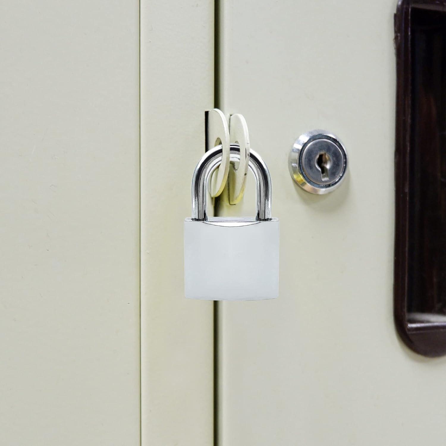 Vorhängeschloss 38mm mit Schlüssel und 3 Schlüssel für