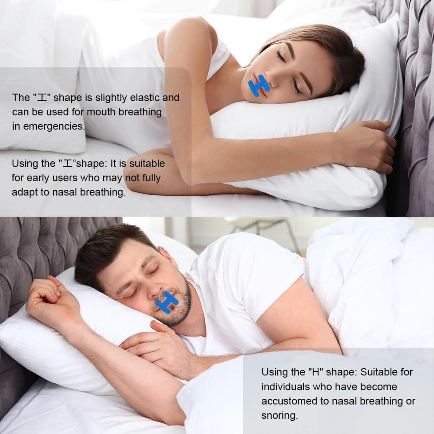 ACWOO Mouth Tape 90 Stück gegen Schnarchen Nasenpflaster