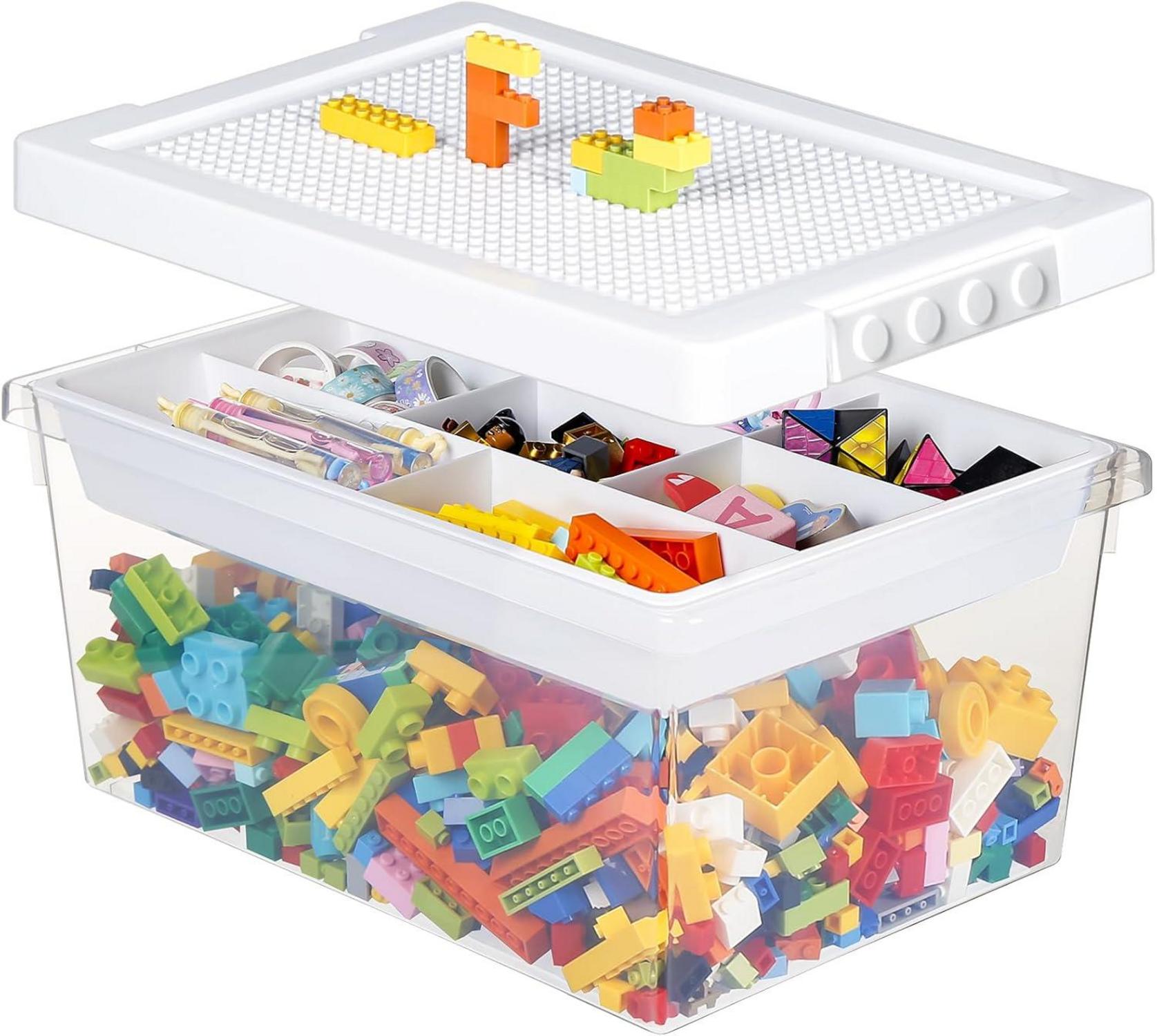 Greentainer Aufbewahrungsbox Spielzeug mit Deckel – LuxusKollektion