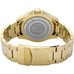 Invicta Pro Diver Herrenuhr Gold mit Blauem Zifferblatt 40mm Taucheruhr 200m