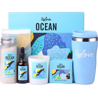 BFFLOVE Geschenkset für Frauen mit frischem Ozeanduft Geschenkbox für Mädchen