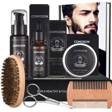 Geschenke für Männer Bartpflege Set mit Bartöl Bartwuchsmittel und mehr