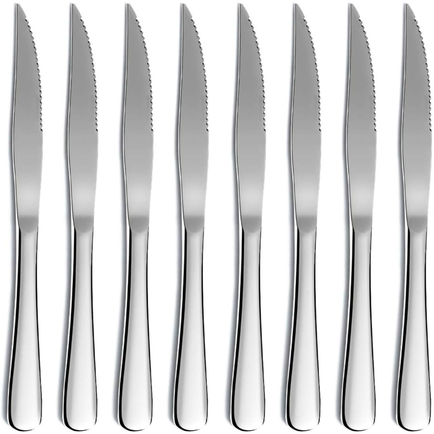 8tlg Edelstahl Steakmesser Set Besteck Spülmaschinenfest