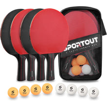 Tischtennisschläger Set Tischtennis Set Schläger Tasche