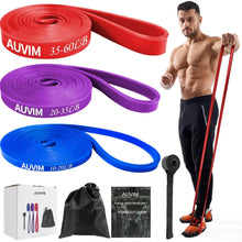 Premium Fitnessbänder Widerstandsbänder Set 3 Stufen