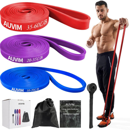 Premium Fitnessbänder Widerstandsbänder Set 3 Stufen
