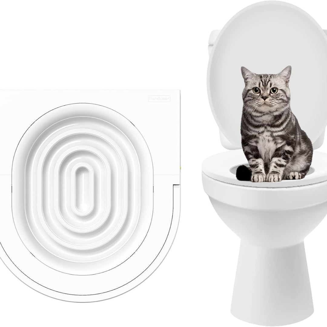 Toiletten Trainingsset für Katzen Robust Wiederverwendbar Einfach zu bedienen