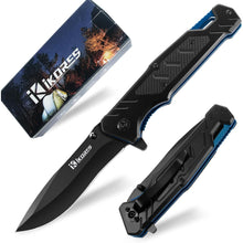 Klappmesser Einhandmesser Taschenmesser mit Nylonscheide