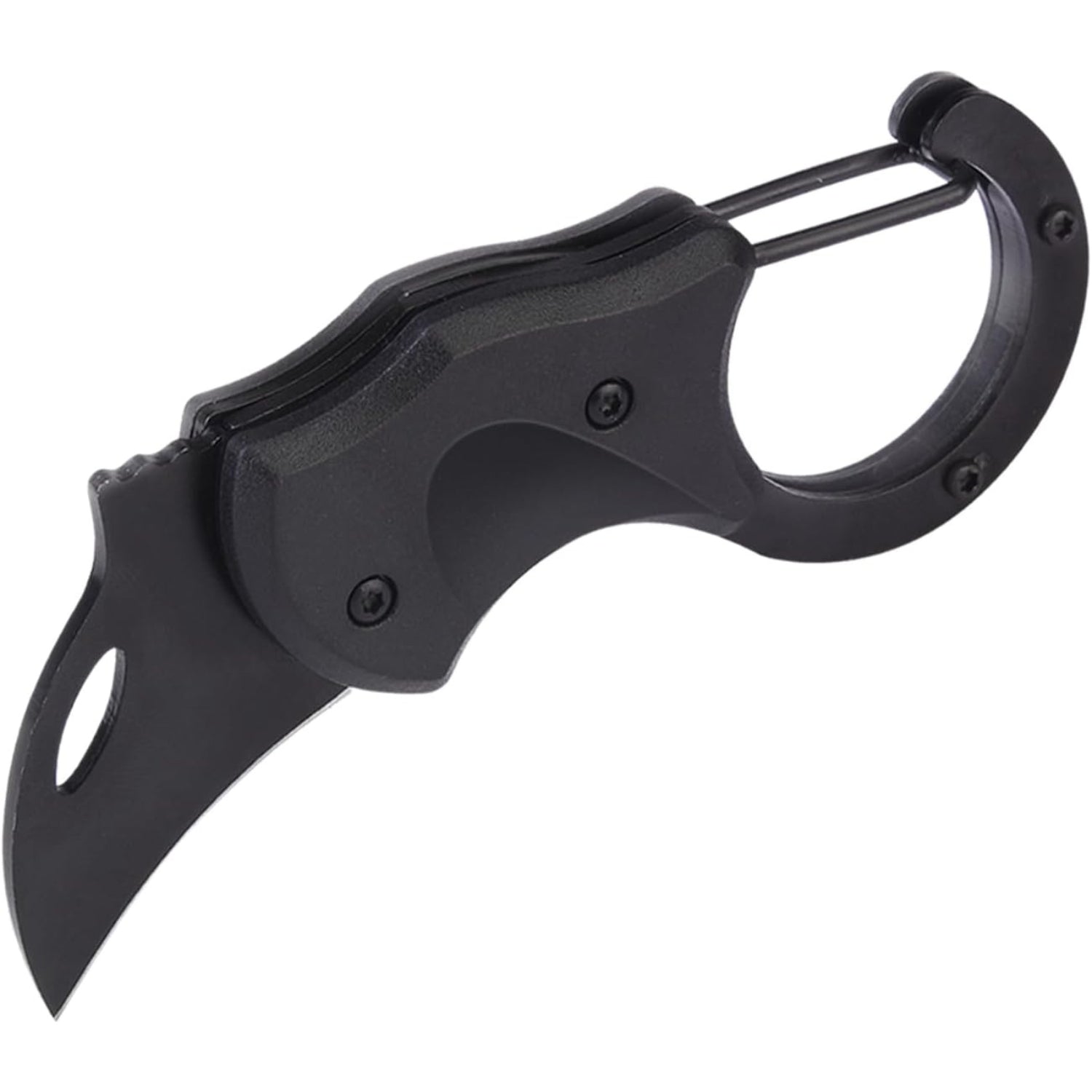 Schlüsselanhänger Messer Schwarz Klappmesser Faltbar Outdoor