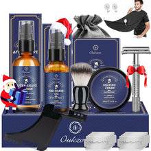 Männer Geschenke Bartpflegeset Rasierset Bartöl Rasiercreme After Shave Lotion