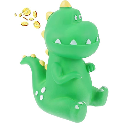 Grün T-Rex Dinosaurier Sparschwein Kinder Münzbank Raumdeko