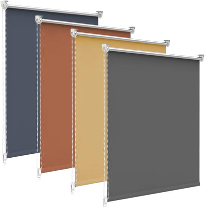 Verdunklungsrollo ohne Bohren Klemmfix 50x150cm Thermorollo