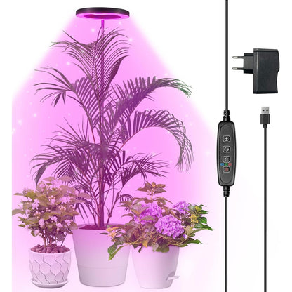 Pflanzenlampe LED Grow Lampe Vollspektrum für Zimmerpflanzen