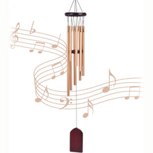 Garten Balkon Windspiele Rosegold 8 Aluminiumrohre Harmonische Töne für Draußen
