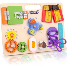 Montessori Busy Board Holzspielzeug Sensorik Motorik ab 1 2 3 4 5 Jahre
