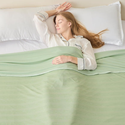 kuscheldecke flauschig sofadecke Kühldecke 2-1 Doppelseitige