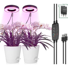 LED Grow Lampe Pflanzenlampe LED Vollspektrum 2er Set