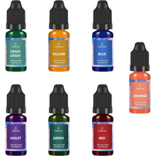 Premium Kerzenwachs Farbe 7 Farben je 10ml Kerzenfarbe