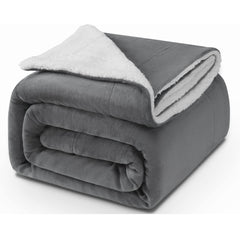 Sofadecke Kuscheldecke Kinder 200x230 Sherpa Decke Flauschig