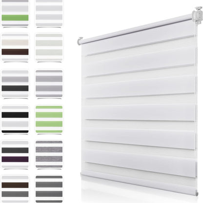 Klemmrollos für Fenster ohne Bohren Plissee Klemmfix 45x170