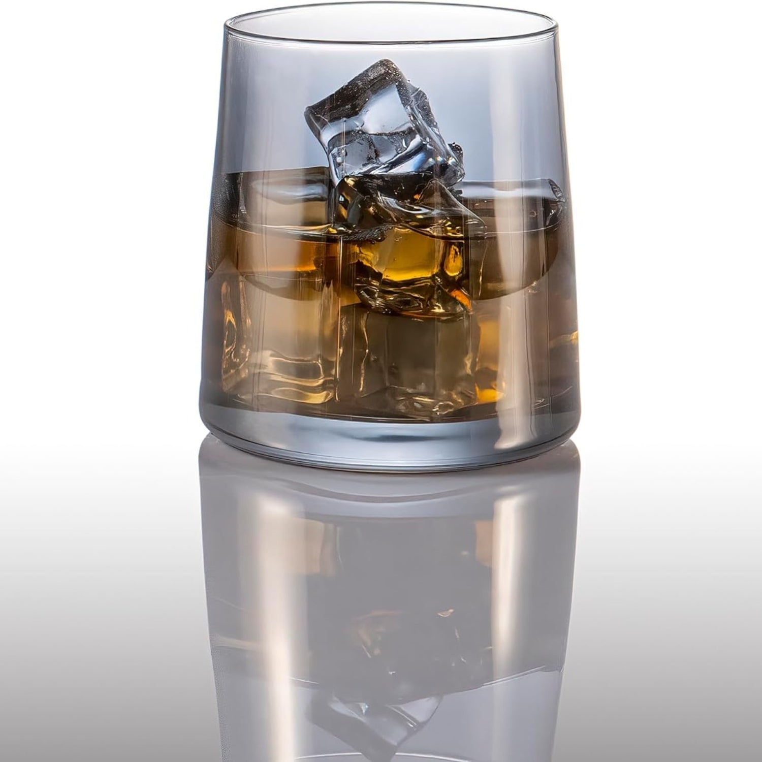 Whisky Gläser 260ml Grau 6er Set Wassergläser