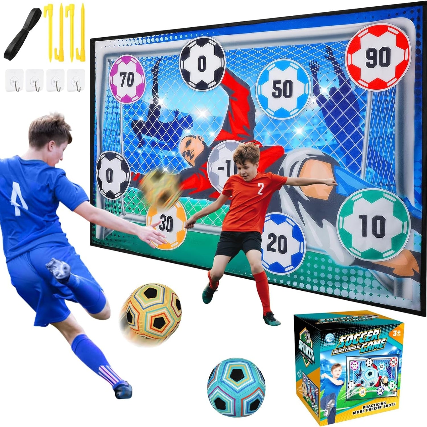 Outdoor Spielzeug Fußball Geschenke Jungen Fußball Spielset
