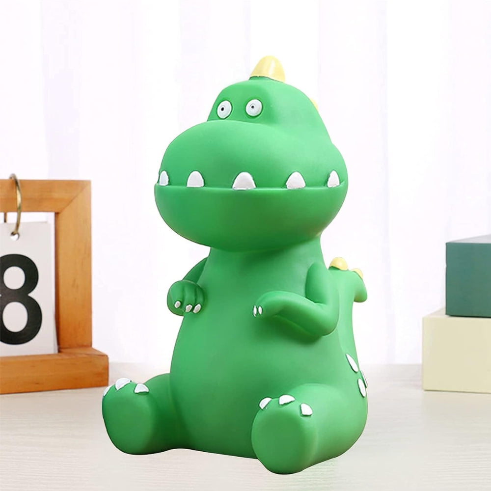 Kinder Money Bank Dinosaurier Cartoon T-Rex Grün Sparschwein