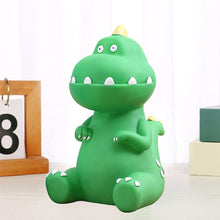 Kinder Money Bank Dinosaurier Cartoon T-Rex Grün Sparschwein