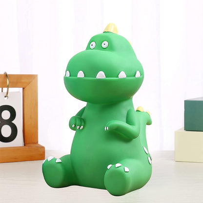 Kinder Money Bank Dinosaurier Cartoon T-Rex Grün Sparschwein