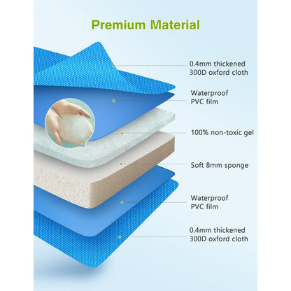 Kühlmatte Hund 90x50cm Kühl Hundedecke kühlmatte katze