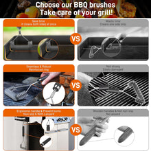 Grillbürste 31.5cm Extra Dicke Borsten sehr Langer Griff