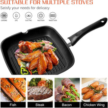 Premium Pfanne Grillpfanne 24cm Antihaft Induktionsgeeignet