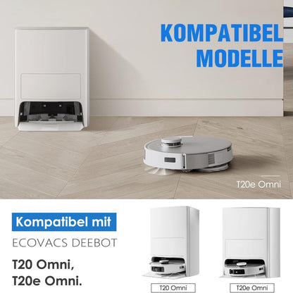 Ersatzteile für Ecovacs Deebot T20e T20 OMNI 6 Beutel 4 Lappen 2 Filter Set