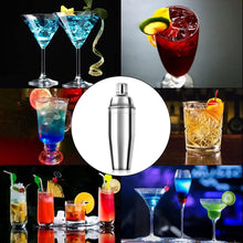 Cocktailmixer Set Edelstahl 750ML 10tlg Professionelles Bar Zubehör Kit
