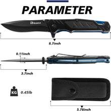 Klappmesser Einhandmesser Taschenmesser mit Nylonscheide