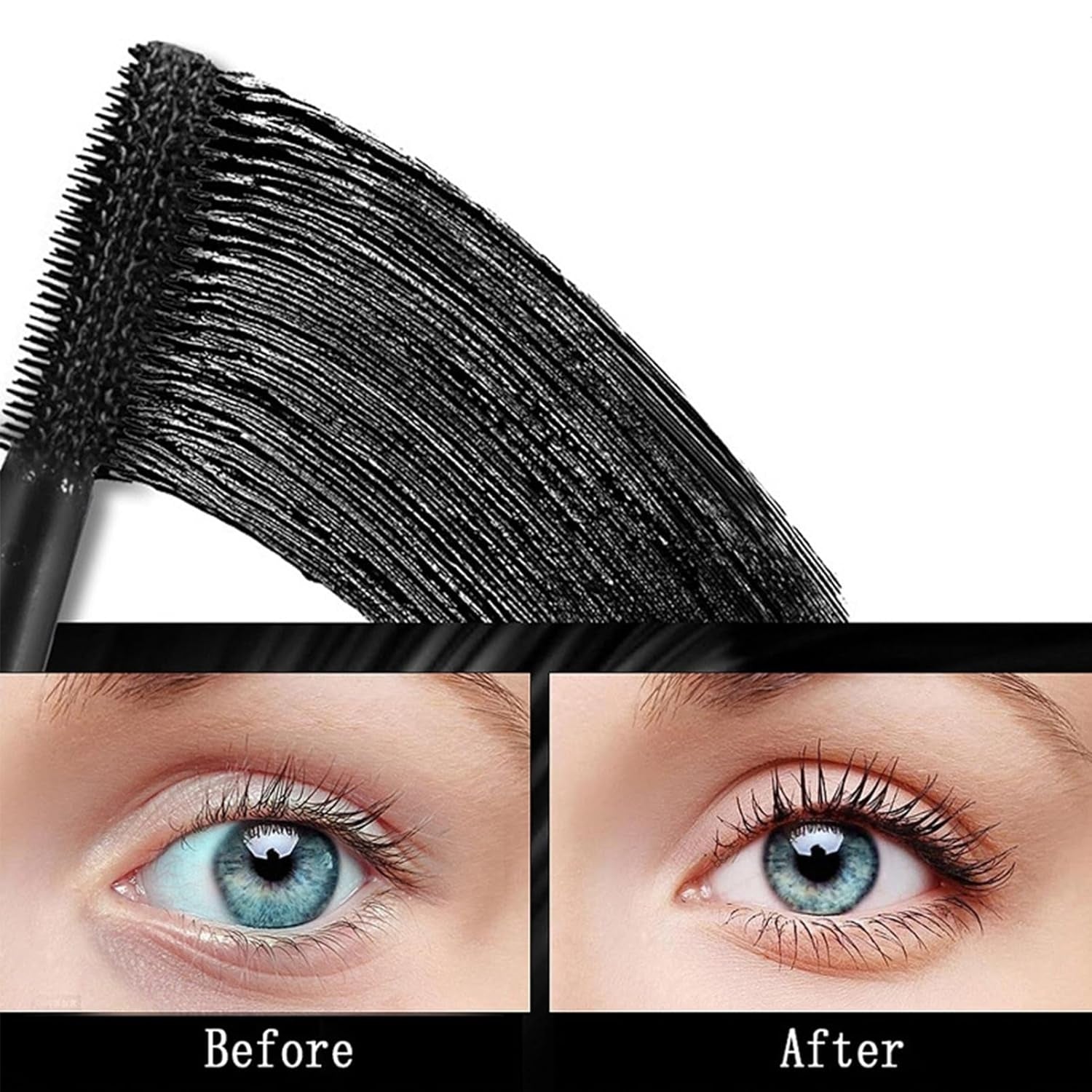 5D Mascara Schwarz Wasserfest Volumen Curling für Festlichkeiten 30ml