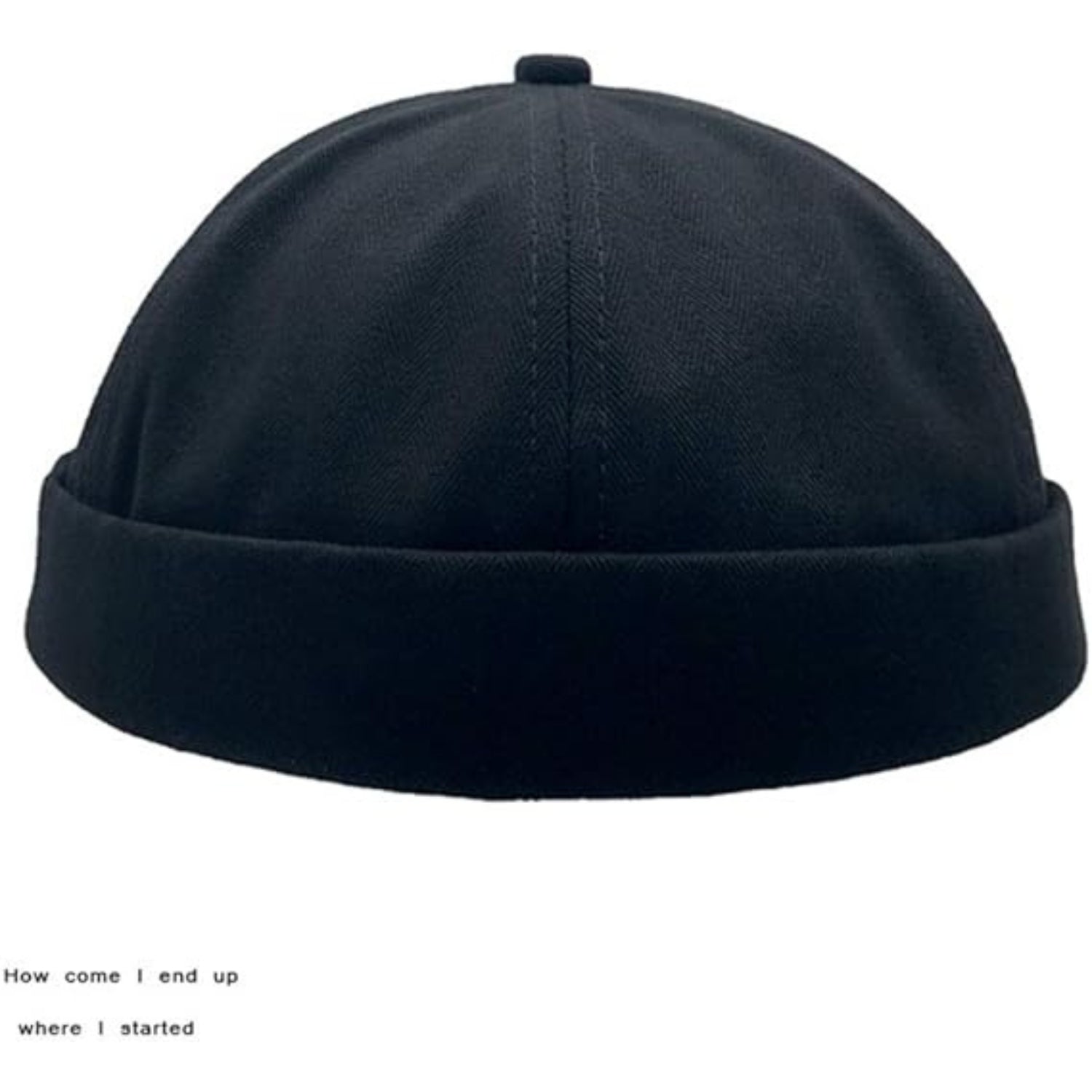 Docker Cap Herren Damen Seemannsmütze Hafenmütze Verstellbar