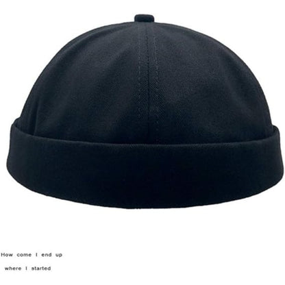 Docker Cap Herren Damen Seemannsmütze Hafenmütze Verstellbar