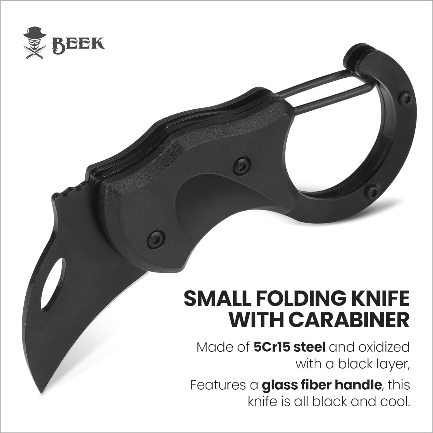 Schlüsselanhänger Messer Schwarz Klappmesser Faltbar Outdoor