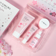Sakura Korean skincare Gesichtspflege geschenkset frauen 4-teilig Feuchtigkeit