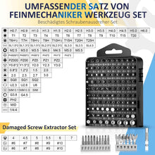 Feinmechaniker Werkzeug Set 138 in 1 Schraubendreher Set