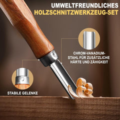 Holzschnitzwerkzeug Schnitzwerkzeug Schnitzset Schnitzmeser