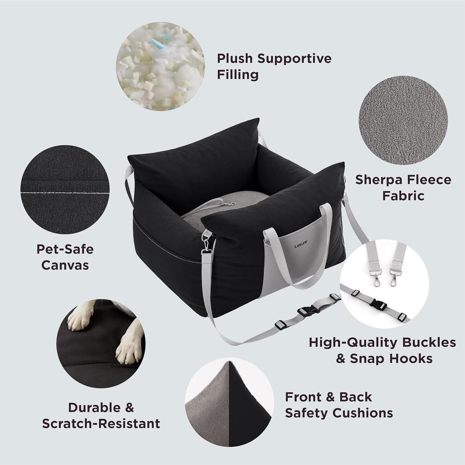 Hundesitz Auto kleine Hunde waschbarer Hunde Autositz