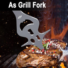 6 in 1 Fleischgabel Geschenke für Männer Grill Zubehör