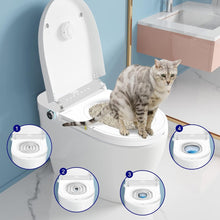Katzentoiletten Trainer Weiß Universalgröße Robust Trennungsdesign