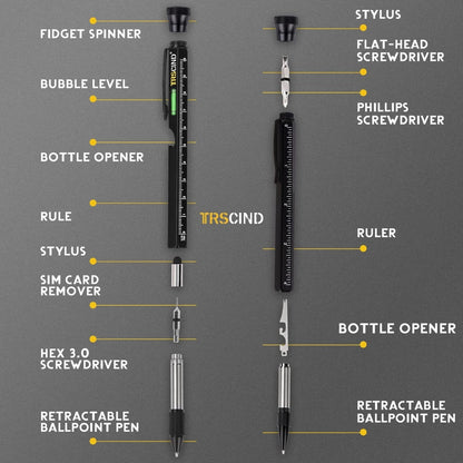 Gadgets für Männer Multitool Stift Set Stressabbau Weihnachtsgeschenke für Ihn