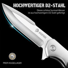 Premium Taschenmesser Klappmesser 23,5cm Einhandmesser