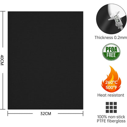 Teflon Grillmatte 5er Set Antihaft Grill Zubehör