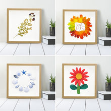DIY 3D Bilderrahmen 20x20 Befüllbar Objektrahmen Holz Glas Fotos Blumen Deko